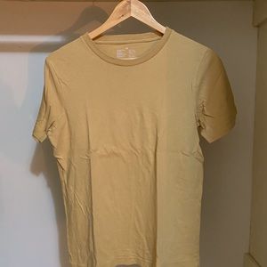 Mustard Yellow Muji Slouch T-Shirt